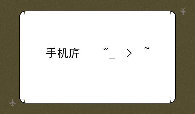 手机序列号查询