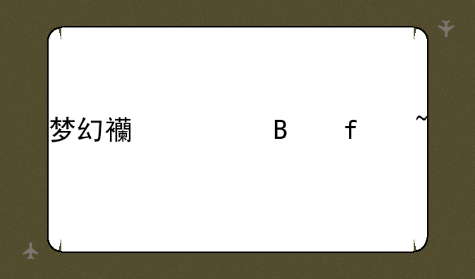 梦幻西游吸附石