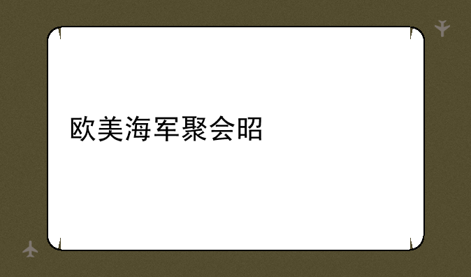 欧美海军聚会是什么