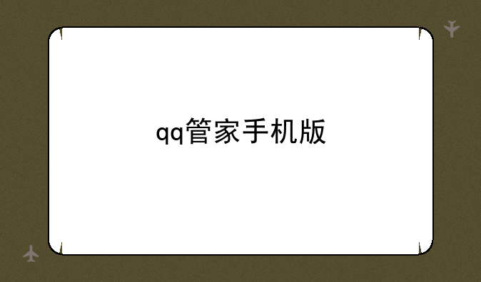 qq管家手机版