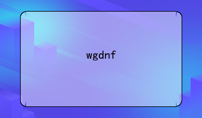 wgdnf