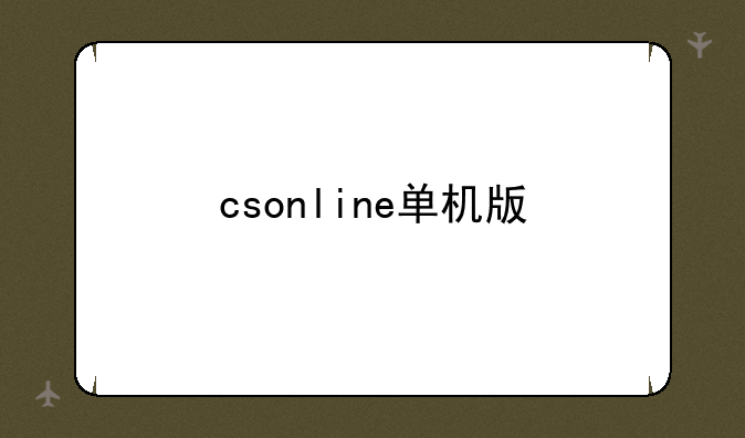 csonline单机版