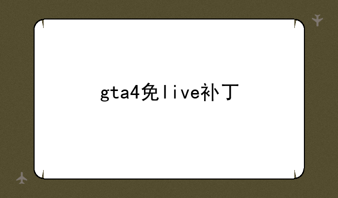 gta4免live补丁