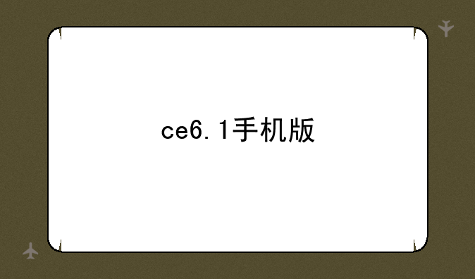ce6.1手机版